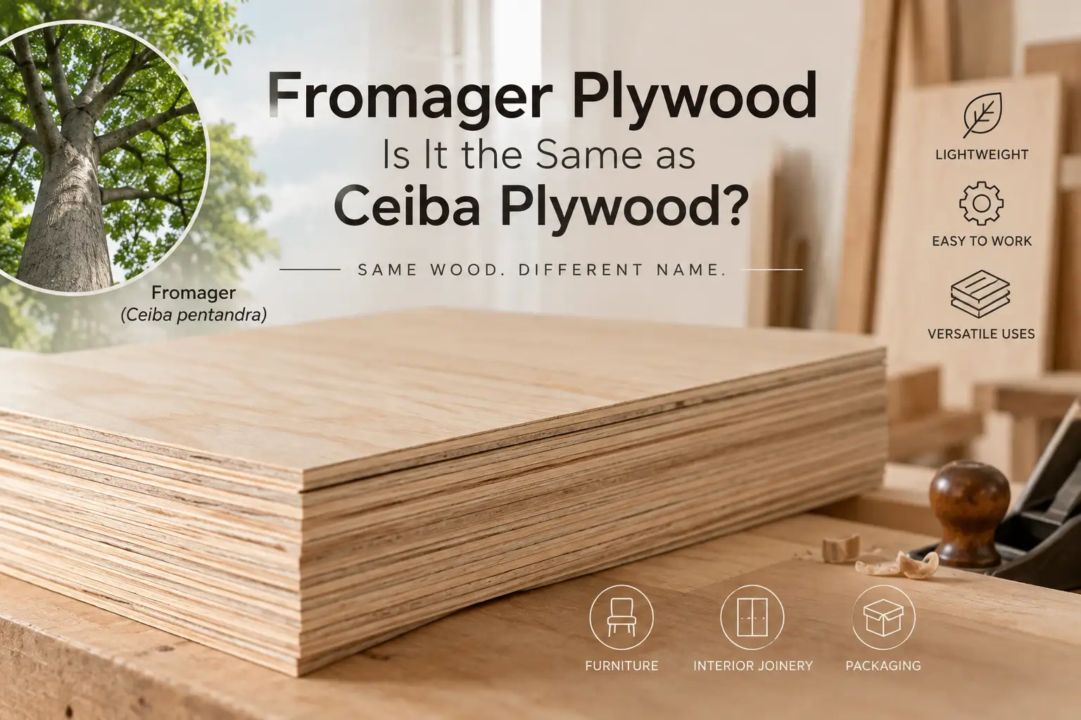 Fromager Plywood is Ceiba Plywood